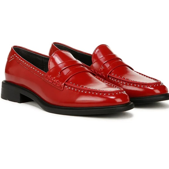 SARTO By Franco Sarto Shoes - SARTO by Franco Sarto Red Stud Loafers